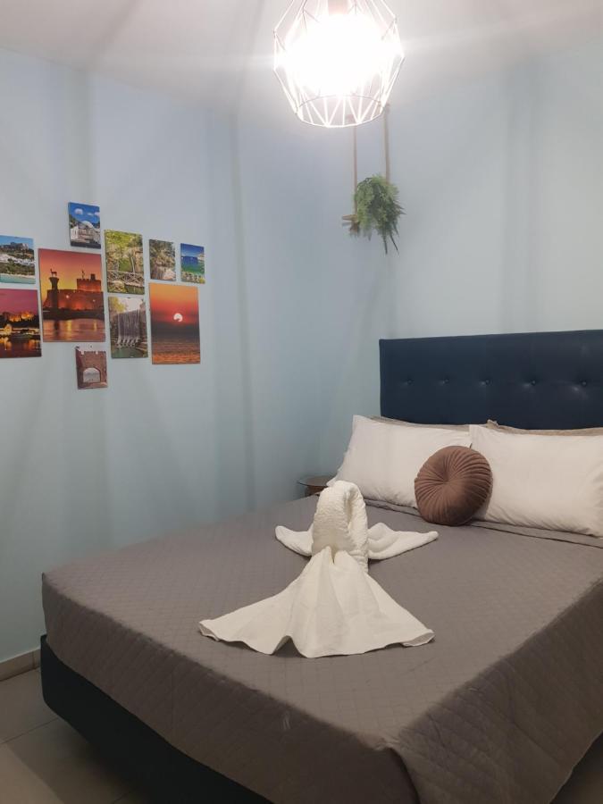 Galazia Thea Apartments อาร์คานเยโลส ภายนอก รูปภาพ